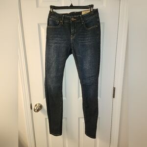 Women's Skinny Jeans - Dark Blue